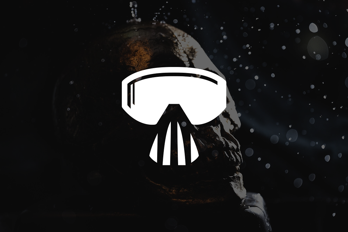 Minimalist Modern Skull VR Logo, a Branding & Logo Template by Luxury Logos (Photo 2 of 4)