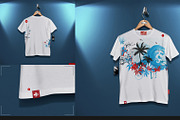 Men's T-shirt On 5 Stages Mock-up, a Hoody Mockup by Mocca Mockups Store (Thumbnail 11 of 69)