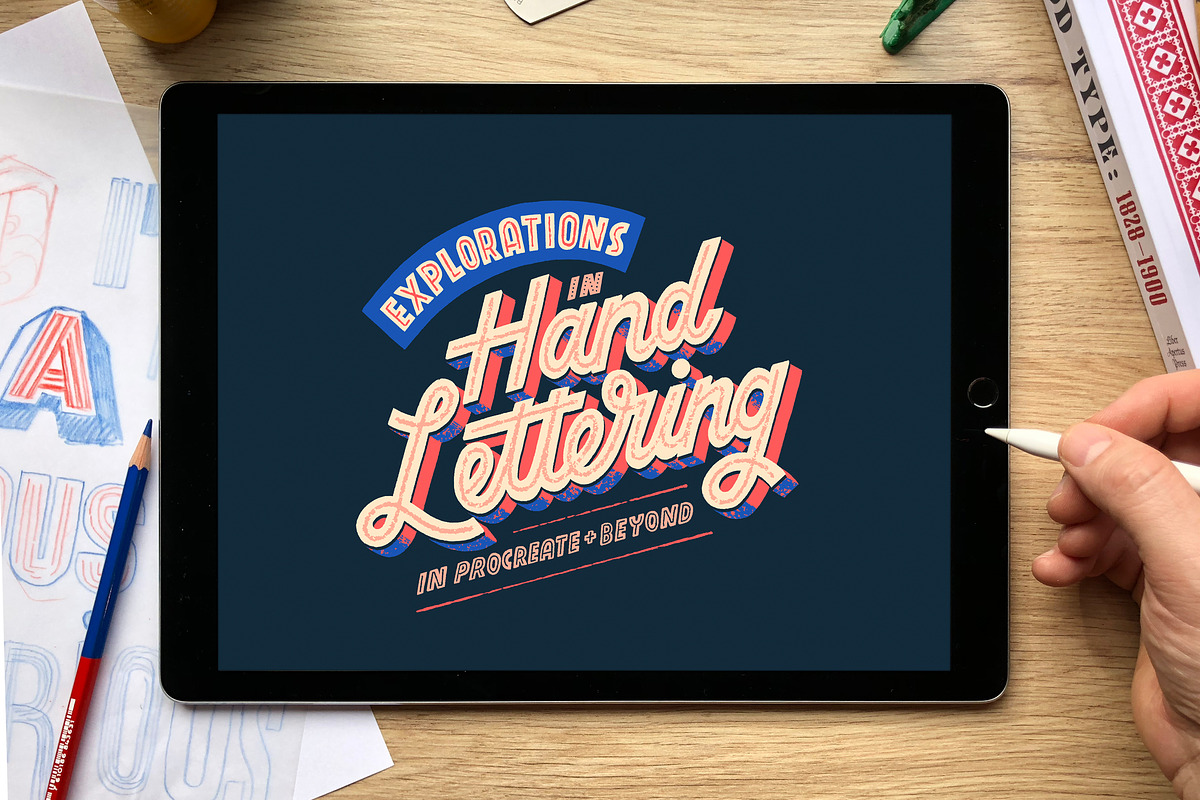The Procreate Hand Lettering Toolkit, a Brush Add-On by Idle Letters (Photo 7 of 10)