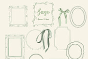 Sage Floral Illustrations, an Object Graphic by whiteheartdesign (Thumbnail 9 of 14)