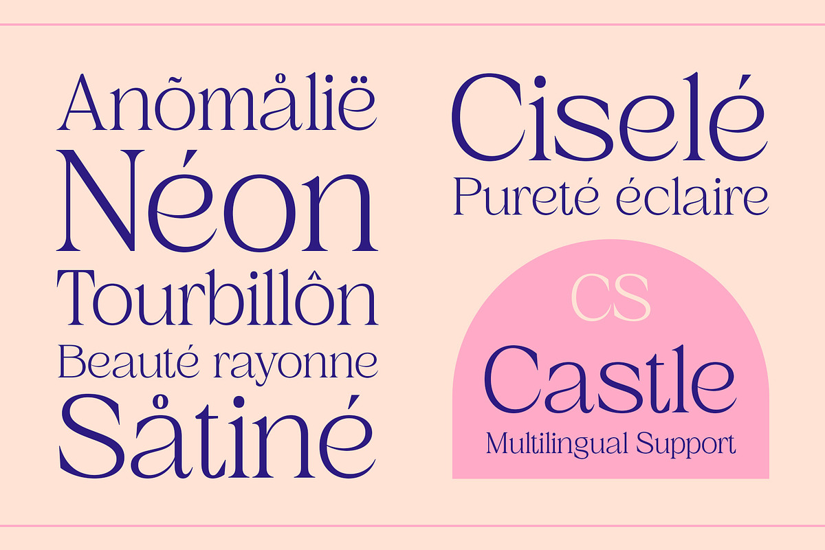 CS Castle – Elegant Font, a Serif Font by Craft Supply Co. (Photo 5 of 8)