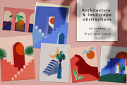 Architecture & landscape abstraction, an Object Graphic by Negative Space (Thumbnail 1 of 6)