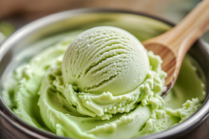 coop of gourmet pistacchio gelato, a Photo by rarrarorro