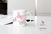 Butterfly Clipart, Spring wings 001, an Illustration by Drawberx (Thumbnail 4 of 7)
