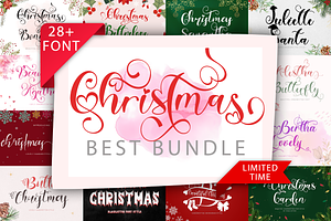 Christmas Best Bundle, a Handwritten Font by Yoga Letter