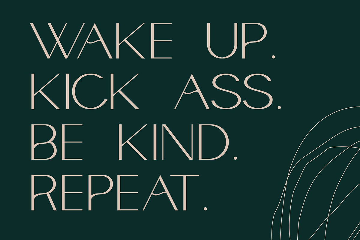 Croiscella Elegant Sans Serif, a Sans Serif Font by takoliko (Photo 13 of 14)