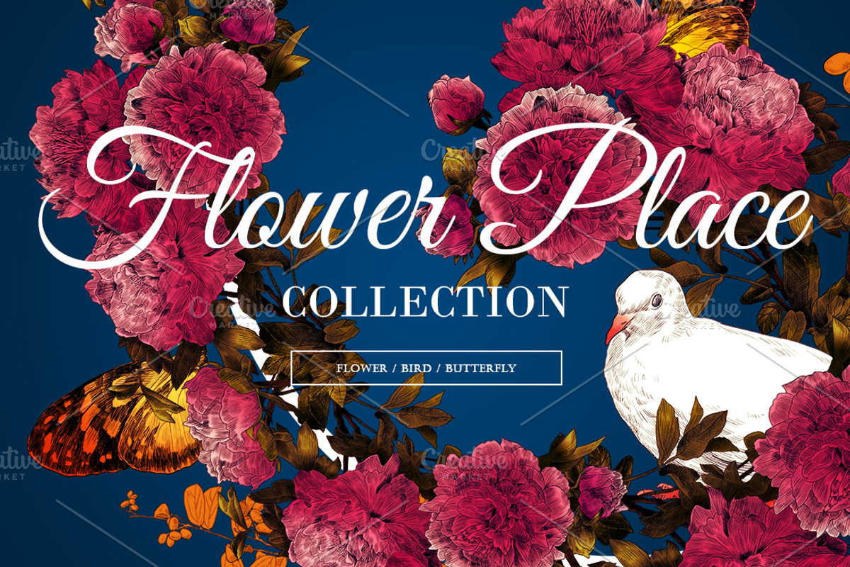 Flower place, a Decorative Illustration by Magnolia store (Photo 1 of 5)
