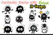 Soot Sprite Soot Ball Vector Clipart, an Object Illustration by ARTify Illustrations (Thumbnail 2 of 5)