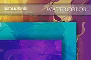 Watercolor Texture Digital Paper 04., a Texture Graphic by KENO Mascots (Thumbnail 2 of 3)