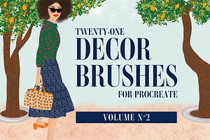 Decor Brushes For Procreate Vol. 2