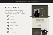 Wix Coaching, Small Business Website, a Wix Template by Sky Dore Design (Thumbnail 2 of 12)
