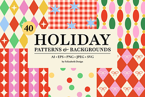 Holiday Patterns & Backgrounds