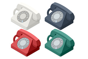 Isometric illustration of four, an Object Illustration by Golden Sikorka