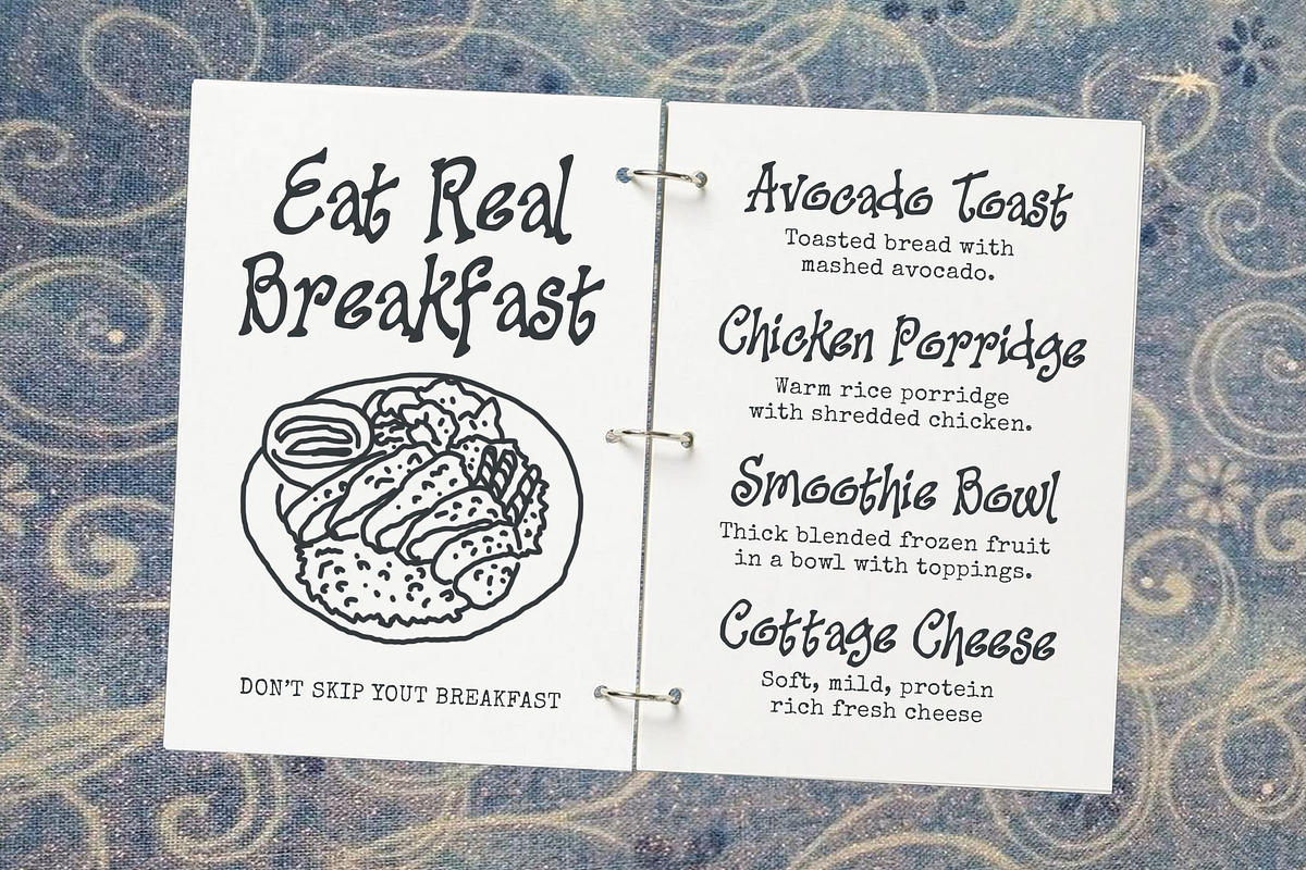 Whimsy Pops – Curly Handwriting Font, a Handwritten Font by Blankids Studio (Photo 7 of 11)