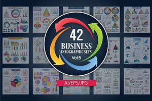 Business Infographic Sets Vol - 5