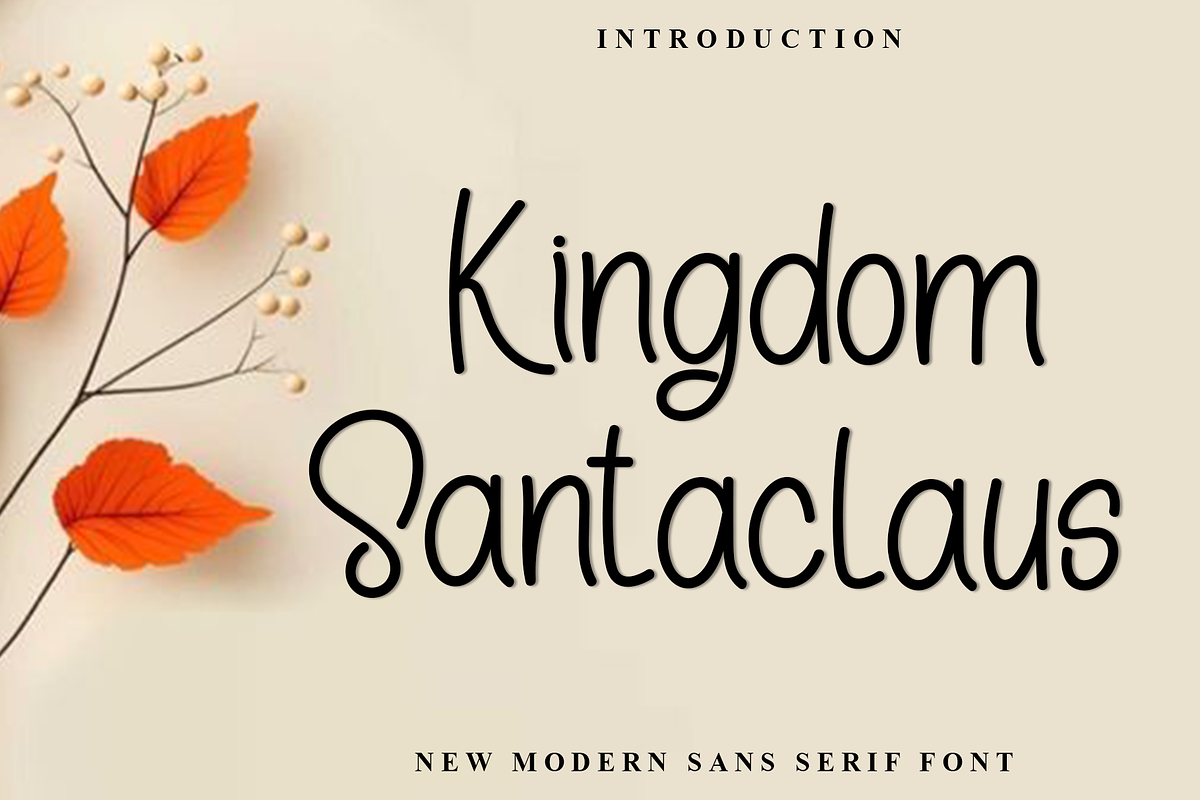 Kingdom Santaclaus, a Handwritten Font by FreshTypeINK (Photo 1 of 8)