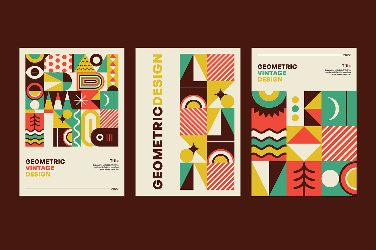 Geometric Pattern Compositions, a Decorative Illustration by Léo Alexandre (Photo 16 of 25)