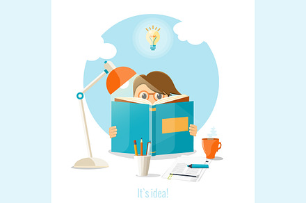Business idea concept.
