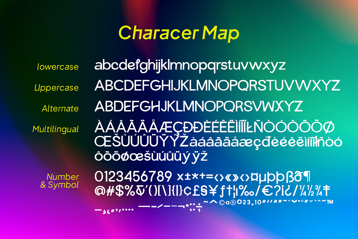 Varuna Sans Serif Premium Font, a Sans Serif Font by Vampstudio (Photo 12 of 13)