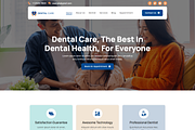 Dentalcare - Dentist Elementor Kit, a WordPress Template by Techeshta Solutions (Thumbnail 2 of 6)