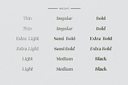 Novarick, a Serif Font by din-studio.com (Thumbnail 5 of 16)