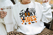 Retro Halloween Spooky Vibes Sublima, an Illustration by Sublimation Artist (Thumbnail 5 of 9)