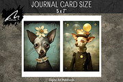 Printable Surreal Cute Dog, an Animal Illustration by Digital Art Mahdiseño (Thumbnail 4 of 9)