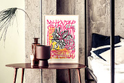 Scribbles Art | Poster Builder, an Object Graphic by KetteCreate (Thumbnail 13 of 14)