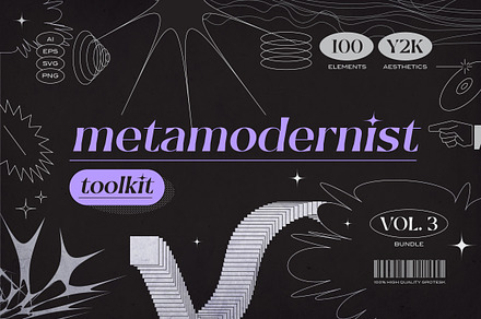 Metamodernist Toolkit - Vol. 3, an Outline Icon by Ckybe's Corner