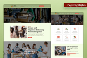 Give Good - Non Profit Figma UI Kit, an UI Kit Template by Uptechies (Thumbnail 2 of 4)