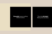 50 Inspiring Instagram Template, a Social Media Template by RB Boutique (Thumbnail 4 of 10)