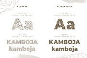 Batik Jawa Modern Decorative Font, a Font by Dicubit (Thumbnail 9 of 12)