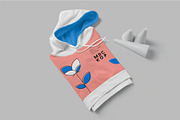 Crop Top Hoodie Mockups, a Hoody Mockup by megostudi0 (Thumbnail 5 of 6)
