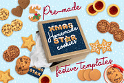 Xmas cookie font family, a Font by Zimages (Thumbnail 5 of 8)