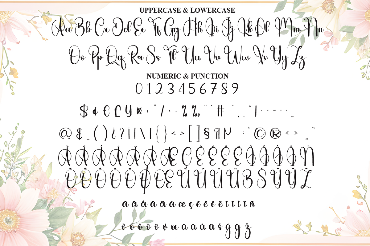 Andelucia | Script Font, a Handwritten Font by Scratchones (Photo 7 of 9)