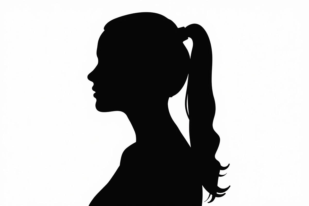 Romantic Love Cameo Silhouette, an Illustration by hafijul (Photo 3 of 8)