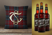 MFC MyTartanPlaid, a Pattern Graphic by Monogram Fonts Co. (Thumbnail 4 of 8)