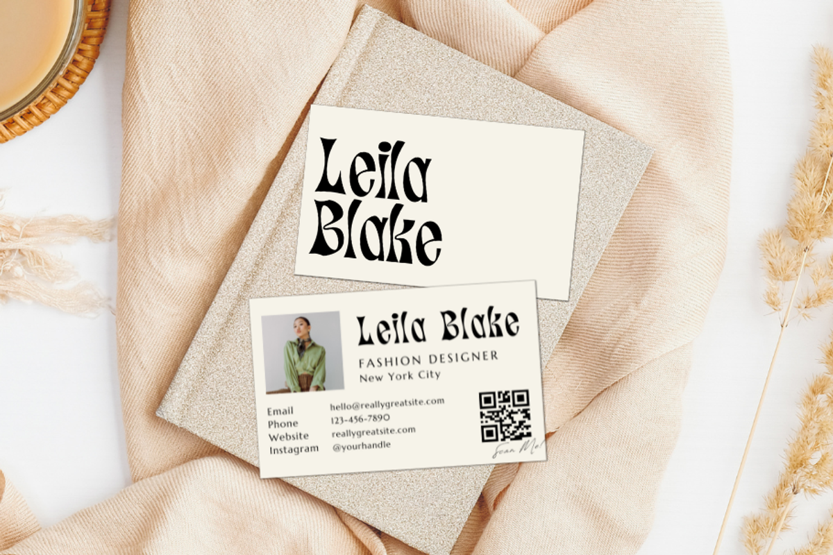 Business Card - Vintage Retro, a Business Card Template by Freedom Business Shop (Photo 3 of 6)
