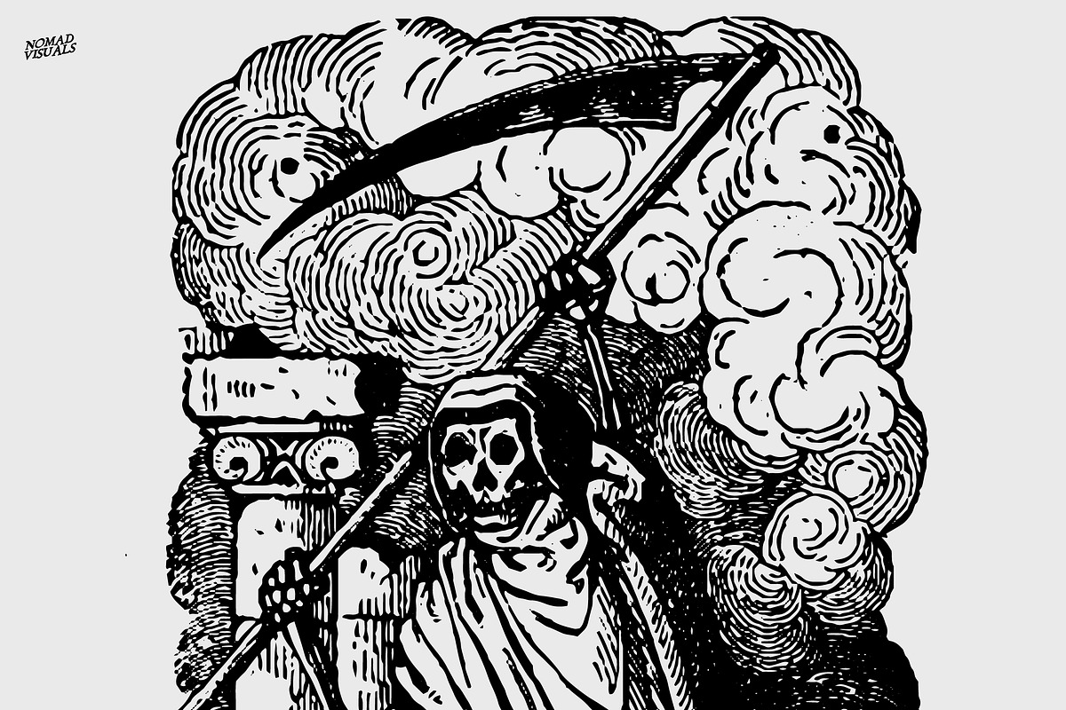 The Great Dance of Death, an Illustration by Nomad Visuals (Photo 10 of 19)