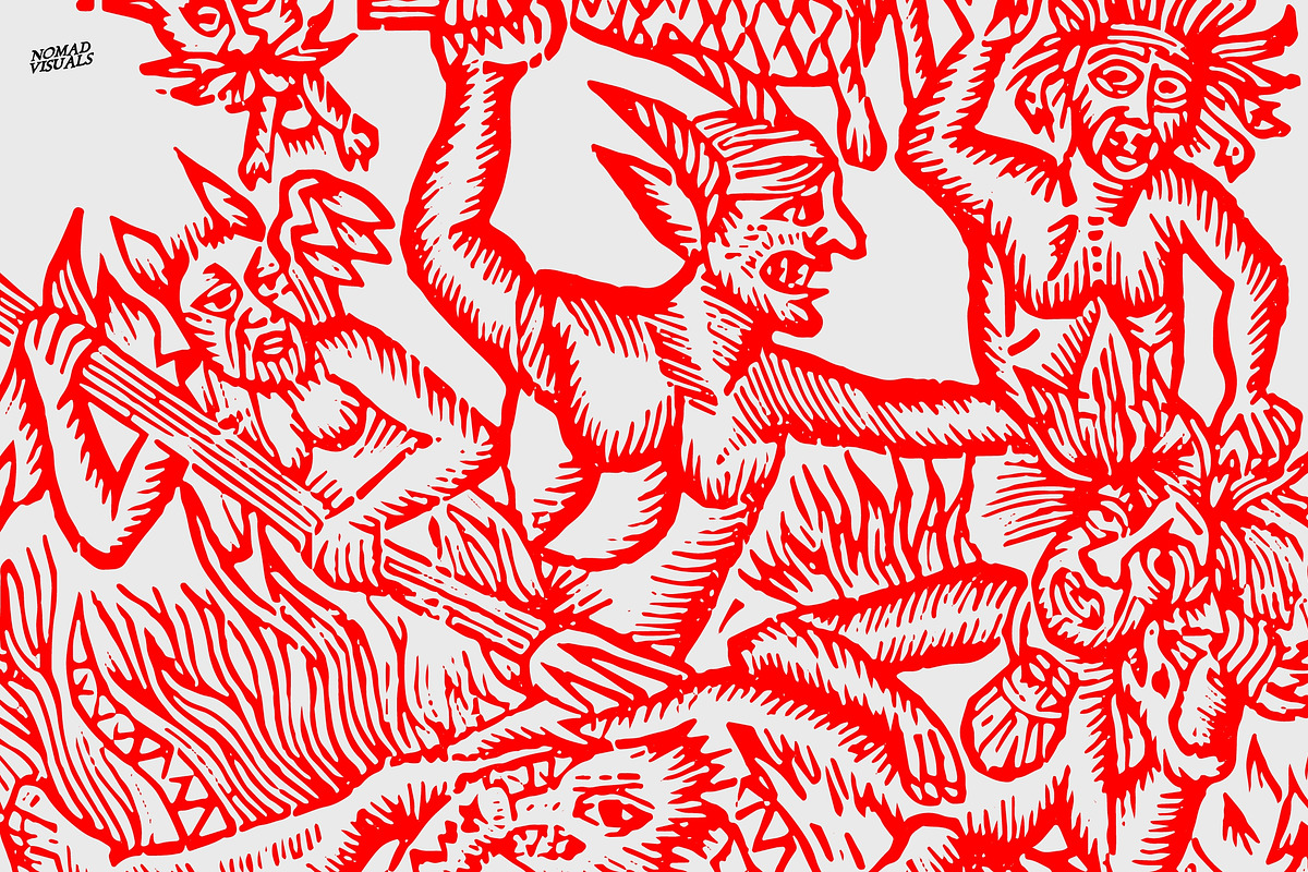 The Great Dance of Death, an Illustration by Nomad Visuals (Photo 18 of 19)