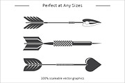 Decorative Boho Arrow and Dart Set, an Object Graphic by Designfour (Thumbnail 5 of 7)
