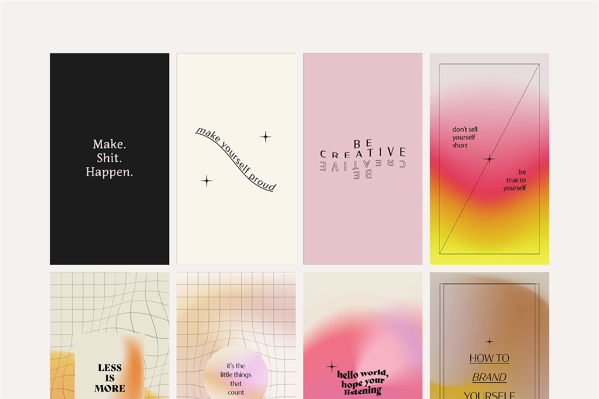 Lo Fi Instagram Posts & Stories, a Social Media Template by TheFisherCreative (Photo 12 of 21)