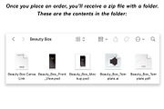 Beauty Product Box Mockup + Template, a Packaging Mockup by Korner (Thumbnail 12 of 12)