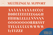 Mergane - Display Typeface, a Serif Font by Morisco (Thumbnail 7 of 7)