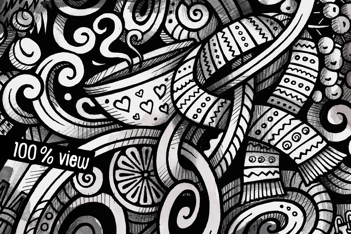 Winter Graphic Doodle Illustration, an Object Illustration by BALABOLKA (Photo 3 of 3)
