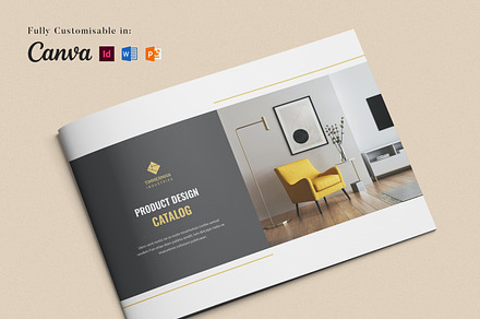 Product Catalog | MS Word & Indesign | Brochure Templates ~ Creative Market