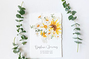 Watercolor flower - Daisy Set, an Illustration by Beigetime (Thumbnail 8 of 10)