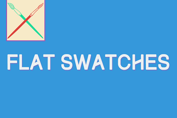 34 Flat Swatches preview 2