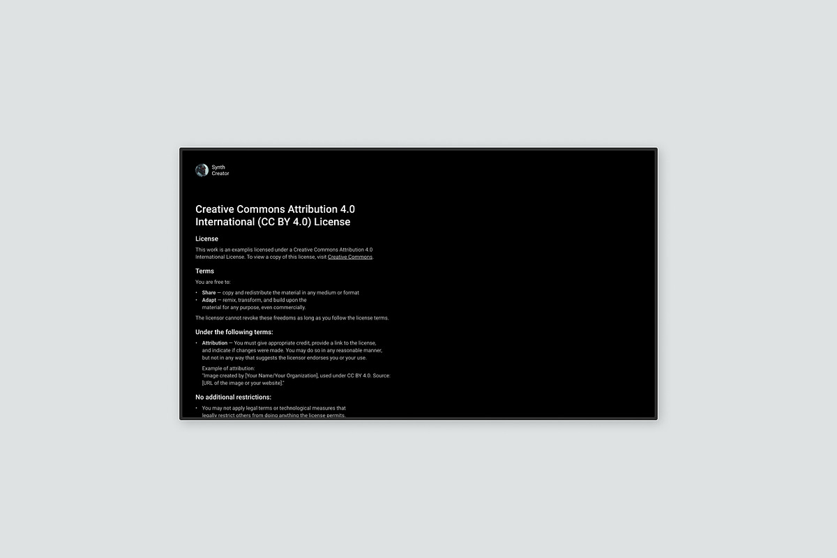 Synth Creator - Framer template, a Websites & App Template by antrdnv (Photo 5 of 6)