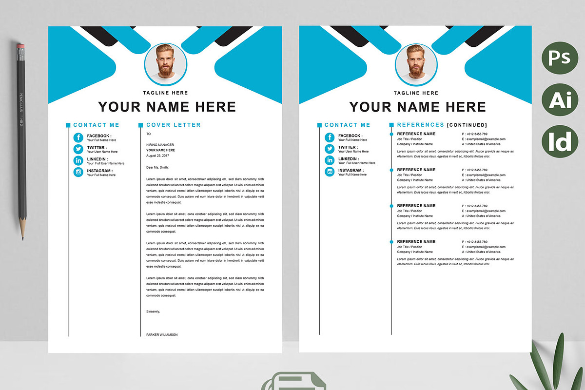 New Resume Template, a Resume Template by Attractive Resume (Photo 3 of 3)